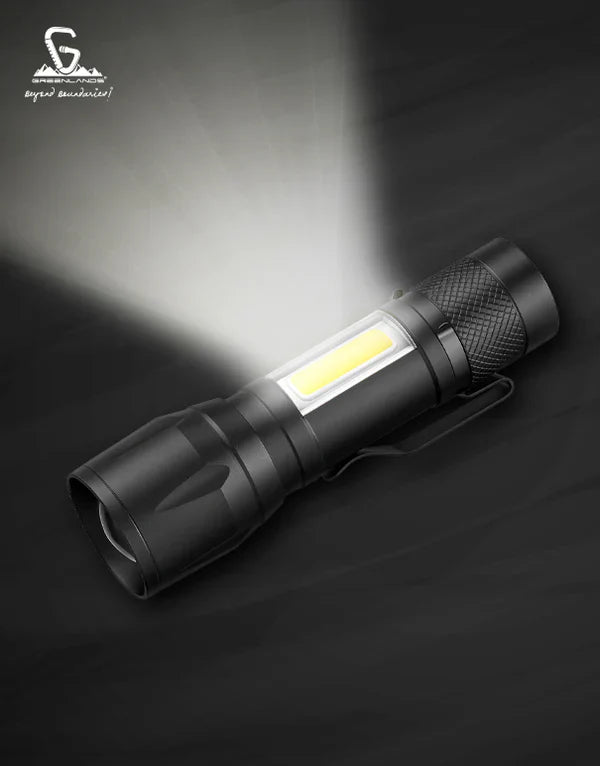 Mini LED Rechargeable Flashlight – Pocket Torch with 3 Modes
