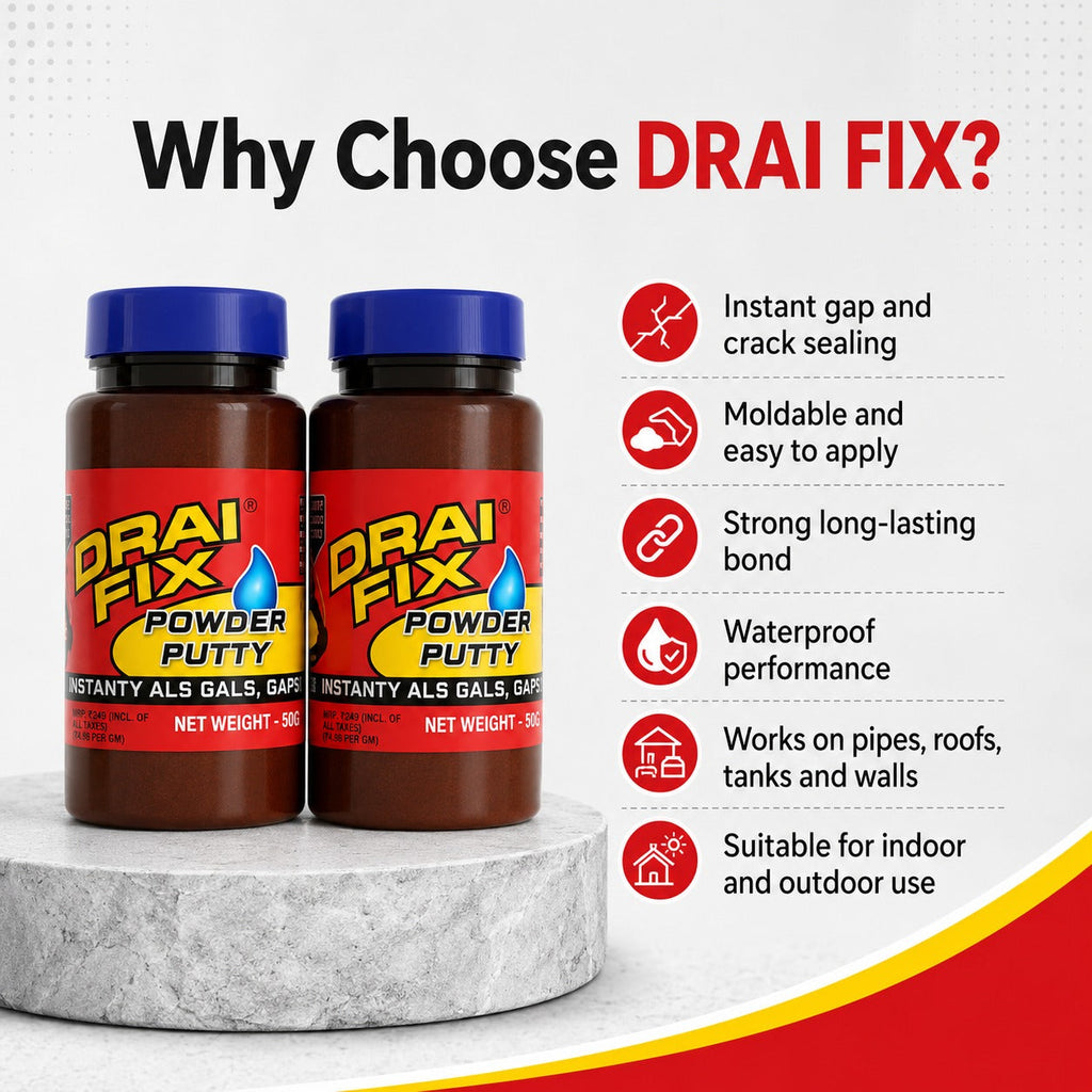 Drai Fix Powder Putty (Pack of 2)