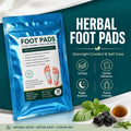 Herbal Detox Foot Pads – Overnight Wellness Patches (10 Pads)
